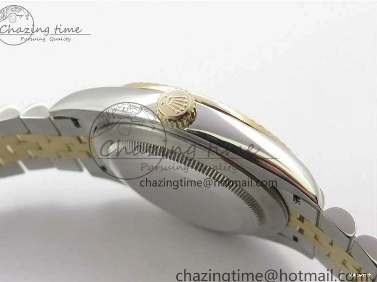 Best Bracelet Dial WWF Stick 126333 Edition 41 Makers YG Jubilee DateJust Wrapped Gold Wrapped SS SS A2836 on YG 0410